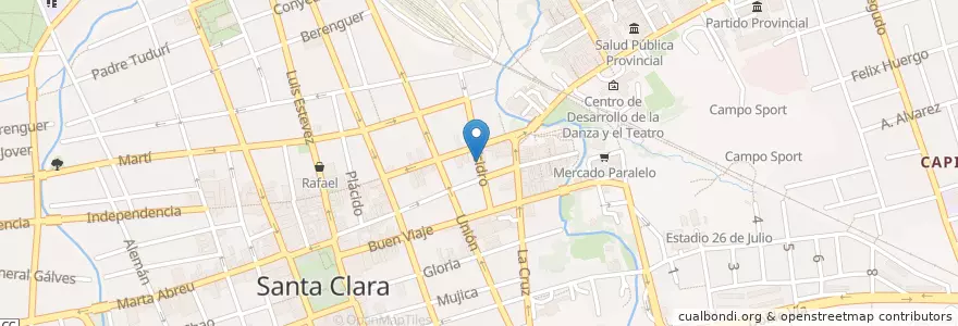 Mapa de ubicacion de Don joan  en Kuba, Villa Clara, Santa Clara, Ciudad De Santa Clara.