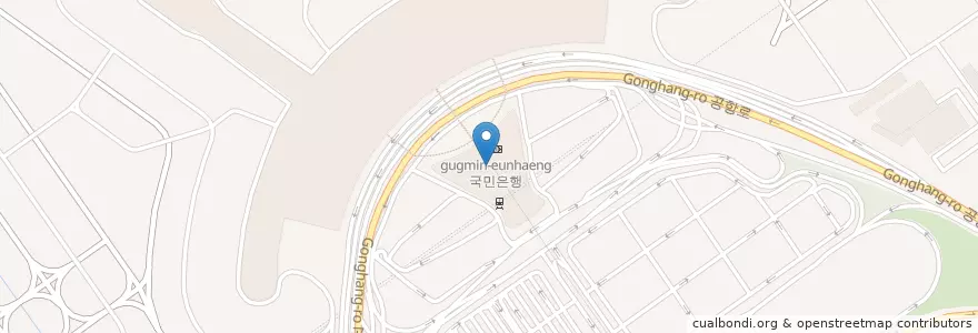 Mapa de ubicacion de CGV en Zuid-Korea, 인천, 중구, 운서동.