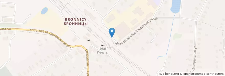 Mapa de ubicacion de Мираж en ロシア, 中央連邦管区, モスクワ州, Раменский Городской Округ.