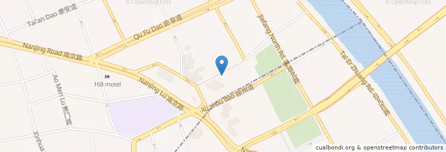 Mapa de ubicacion de Pizza Hut en China, Tianjin, Hebei, 和平区 (Heping).