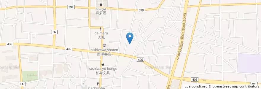 Mapa de ubicacion de 武井神社 en Japan, Nagano Prefecture, Nagano.