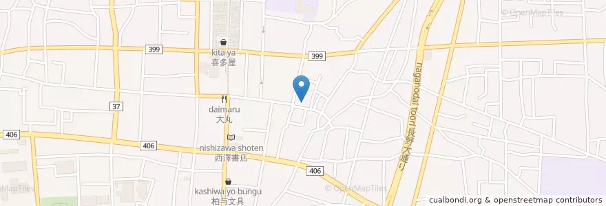 Mapa de ubicacion de 西宮神社 en 日本, 長野県, 長野市.