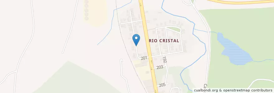 Mapa de ubicacion de Cristal Bar en Cuba, Havana, Boyeros.