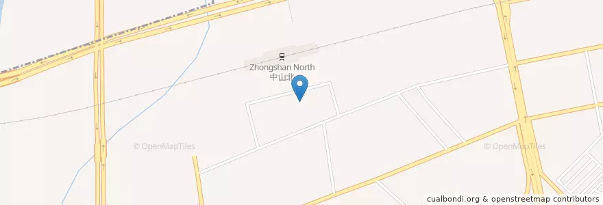 Mapa de ubicacion de 城轨中山北站 en Çin, Guangdong, 中山市, 石岐区街道 (Shiqi).