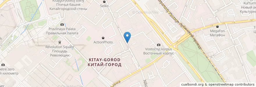 Mapa de ubicacion de Траппист en Rusia, Distrito Federal Central, Москва, Distrito Administrativo Central, Тверской Район.