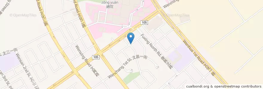 Mapa de ubicacion de 義大利人 en Taiwán, Taoyuan.