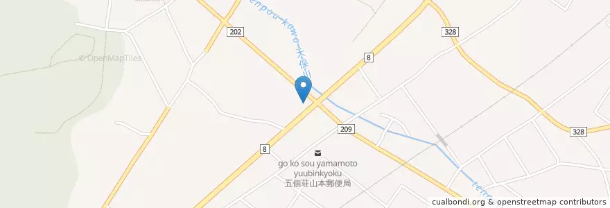 Mapa de ubicacion de エネオス en Japan, Präfektur Shiga, 東近江市.