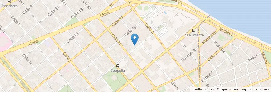 Mapa de ubicacion de Sylvain en Küba, La Habana, Plaza De La Revolución.