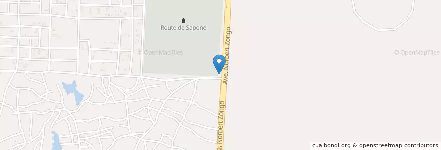 Mapa de ubicacion de Taxi gare de Nagrin en Burkina Faso, Centre, Kadiogo, Ouagadougou.