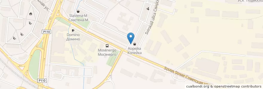 Mapa de ubicacion de Соц. Зацита г.Щёлково en Russia, Distretto Federale Centrale, Oblast' Di Mosca, Городской Округ Щёлково.