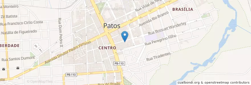 Mapa de ubicacion de Nova Imagem en Brazil, Severovýchodní Region, Paraíba, Região Metropolitana De Patos, Região Geográfica Intermediária De Patos, Região Geográfica Imediata De Patos, Patos.
