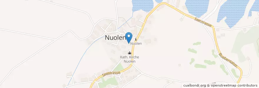 Mapa de ubicacion de Kindergarten Nuolen en Suiza, Schwyz, March, Wangen (Sz).