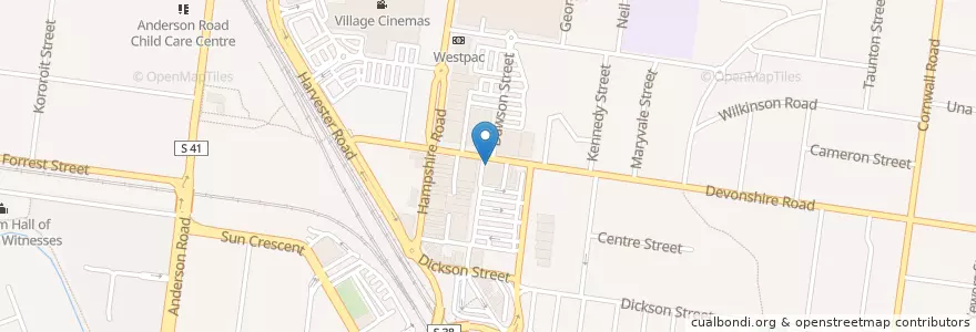 Mapa de ubicacion de iCafe en أستراليا, ولاية فيكتوريا, City Of Brimbank.