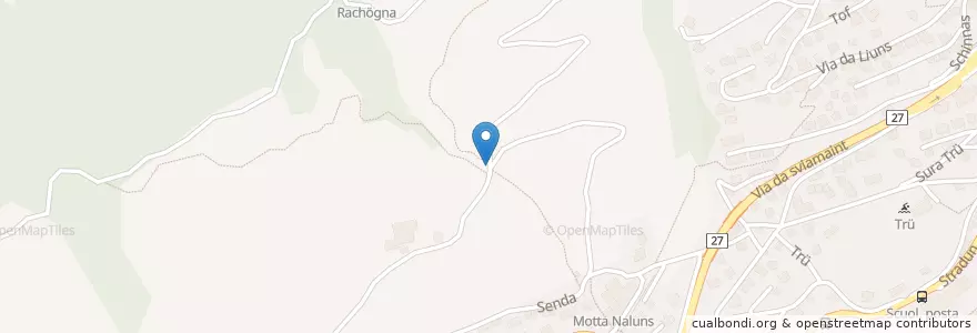Mapa de ubicacion de Sitzbank en Svizzera, Grigioni, Regione Engiadina Bassa/Val Müstair, Scuol.