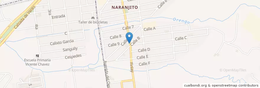 Mapa de ubicacion de Don Pepe en Cuba, L'Avana, Arroyo Naranjo.
