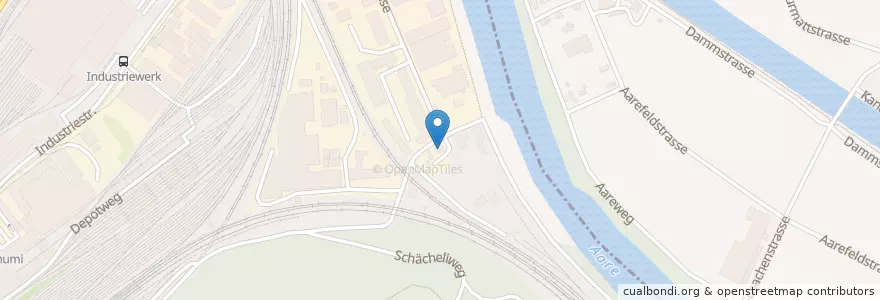 Mapa de ubicacion de Club High Class en سويسرا, Solothurn, Amtei Olten-Gösgen, Bezirk Olten.