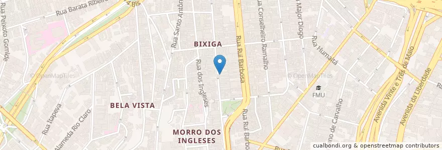Mapa de ubicacion de Moscatel en Brasilien, Südosten, São Paulo, Região Geográfica Intermediária De São Paulo, Região Metropolitana De São Paulo, Região Imediata De São Paulo, São Paulo.