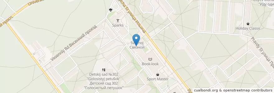 Mapa de ubicacion de Рыба-Рис en Rusya Federasyonu, Сибирский Федеральный Округ, Novosibirsk Oblastı, Городской Округ Новосибирск.