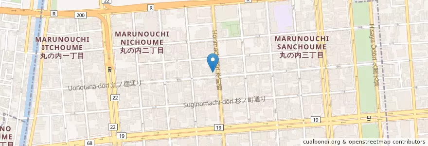Mapa de ubicacion de トヨタレンタカー en Japan, 愛知県, Nagoya, 中区.