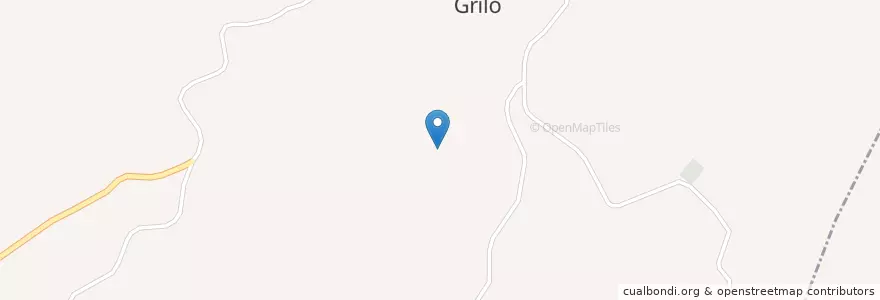 Mapa de ubicacion de Grilo en Portugal, Norte, Porto, Tâmega E Sousa, Baião, Grilo.