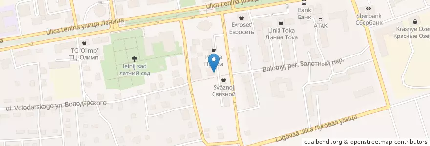 Mapa de ubicacion de Шаурма, Шашлык en 俄罗斯/俄羅斯, Центральный Федеральный Округ, 莫斯科州, Городской Округ Озёры.