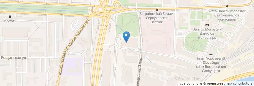 Mapa de ubicacion de StarHit en روسیه, Центральный Федеральный Округ, Москва, Южный Административный Округ, Даниловский Район.