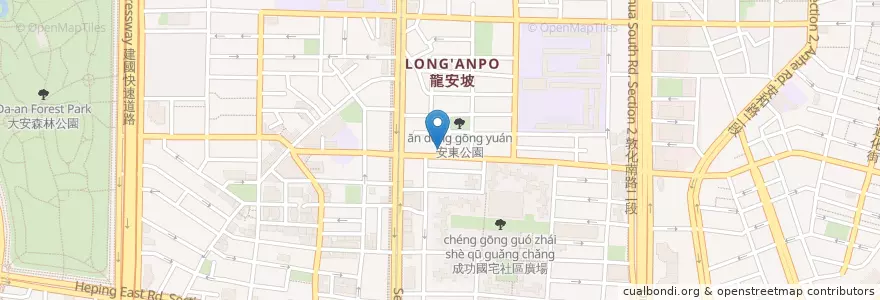Mapa de ubicacion de 杏友藥局 en Taiwan, Nuova Taipei, Taipei, 大安區.