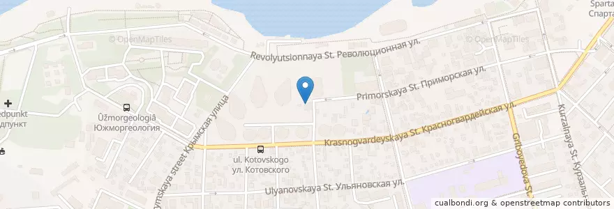 Mapa de ubicacion de Эдисон en Rusia, Южный Федеральный Округ, Краснодарский Край, Городской Округ Геленджик.