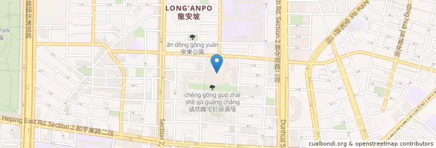 Mapa de ubicacion de 大漢堡早餐店 en Taiwan, New Taipei, Taipei, Da'an District.