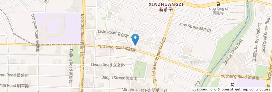 Mapa de ubicacion de 宏成牙醫 en Тайвань, Гаосюн, 左營區.