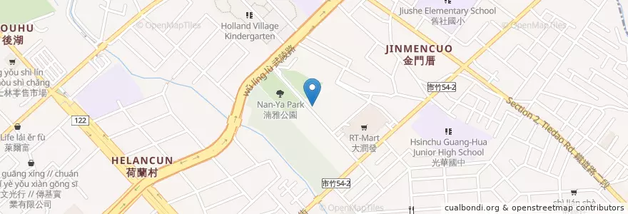 Mapa de ubicacion de 大魯閣停車場入口 en 臺灣, 臺灣省, 新竹市, 北區.