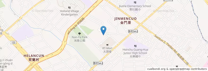 Mapa de ubicacion de 大魯閣停車場出口 en تایوان, 臺灣省, سینچو, 北區.