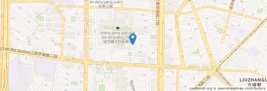 Mapa de ubicacion de 老龍牛肉麵大王 en 台湾, 新北市, 台北市, 大安区.