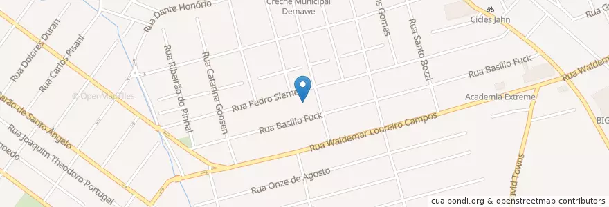 Mapa de ubicacion de Escola Municipal Paranavai en Бразилия, Южный Регион, Парана, Região Geográfica Intermediária De Curitiba, Região Metropolitana De Curitiba, Microrregião De Curitiba, Куритиба.