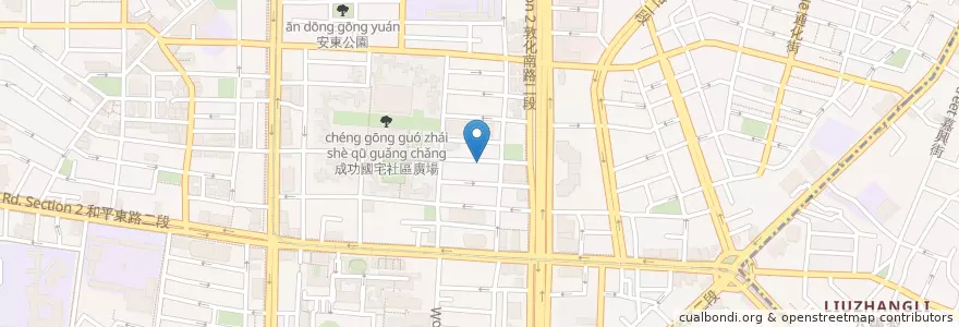 Mapa de ubicacion de 蘇江川小館 en 타이완, 신베이 시, 타이베이시, 다안 구.