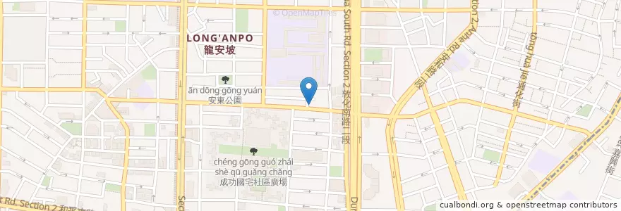 Mapa de ubicacion de 赤崁樓 en تايوان, تايبيه الجديدة, تايبيه, 大安區.
