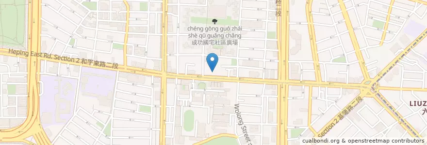 Mapa de ubicacion de 辛川屋 en 臺灣, 新北市, 臺北市, 大安區.