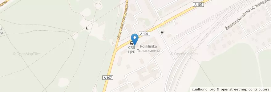 Mapa de ubicacion de Богородская медицинская компания en Rússia, Distrito Federal Central, Oblast De Moscou, Богородский Городской Округ.