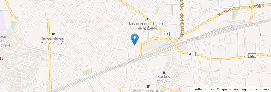 Mapa de ubicacion de ニッポンレンタカー en Japan, 東京都, 世田谷区.