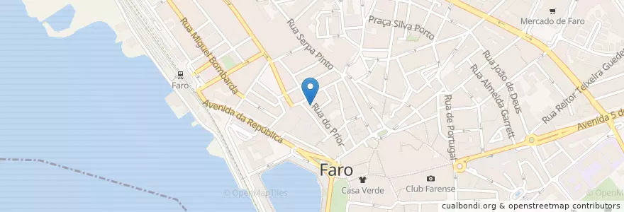 Mapa de ubicacion de First Floor en پرتغال, Algarve, Algarve, فارو, فارو, فارو.