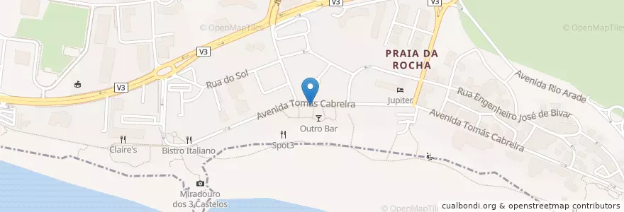 Mapa de ubicacion de Royal Teaser en Portugal, Algarve, Algarve, Faro, Portimão, Portimão.