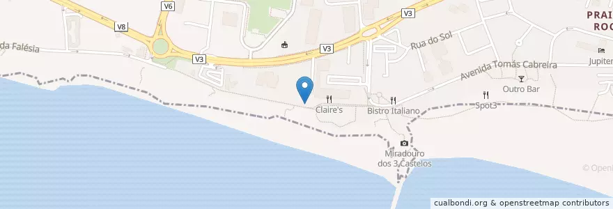 Mapa de ubicacion de Bulli & Pupe en Portugal, Algarve, Algarve, Faro, Portimão, Portimão.