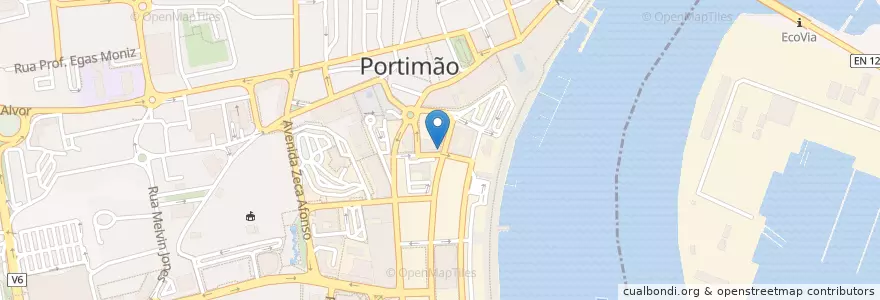 Mapa de ubicacion de Lagoya en Portogallo, Algarve, Algarve, Faro, Portimão, Portimão.