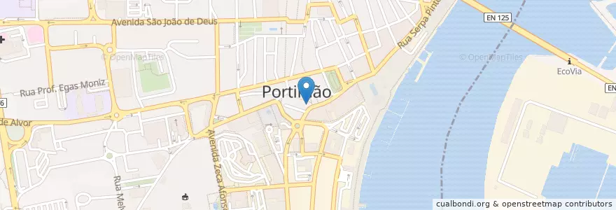Mapa de ubicacion de TasCa en Portugal, Algarve, Algarve, Faro, Portimão, Portimão.