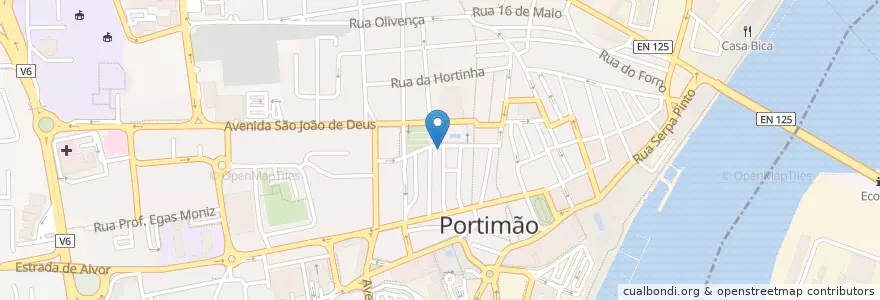 Mapa de ubicacion de Pim Pam Pum en Portugal, Algarve, Algarve, Faro, Portimão, Portimão.