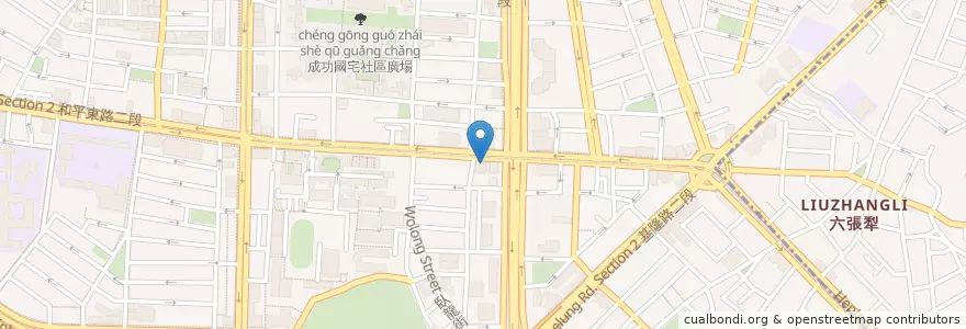 Mapa de ubicacion de 十三香 en Taiwan, 新北市, Taipé, 大安區.