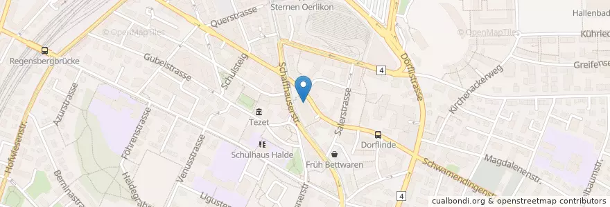 Mapa de ubicacion de Asiaway en Switzerland, Zurich, District Zurich, Zurich.
