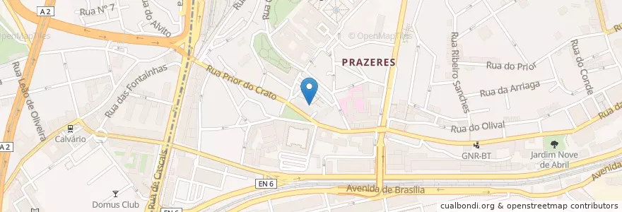 Mapa de ubicacion de 31 D'ARMADA en Portekiz, Área Metropolitana De Lisboa, Lisboa, Grande Lisboa, Lizbon, Estrela.