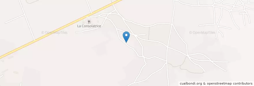 Mapa de ubicacion de Ecole en Burkina Faso, Centre, Kadiogo, Saaba.