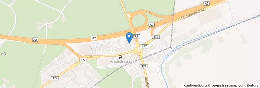 Mapa de ubicacion de Nextbike en Suíça, Nidwalden.